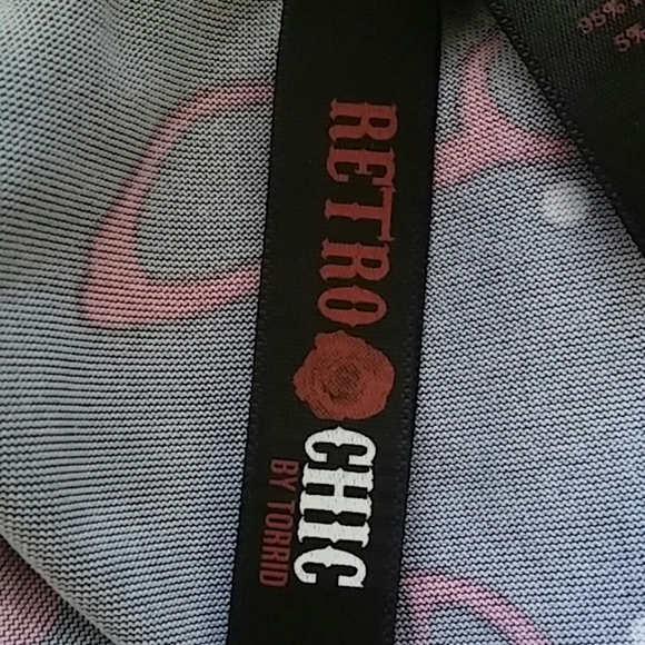 Retro Chic By Torrid Casual Gothic Style Blouse - Picture 6 of 8